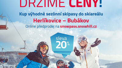 Season skipasses with discount 20%!