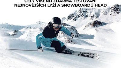 Snow Jam testování Head s O2