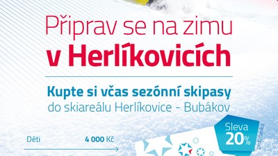 Předprodej sezónních skipasů 2021/2022